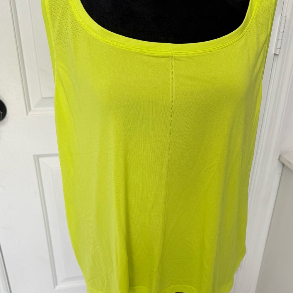 Women's Neon Yellow Tank Top